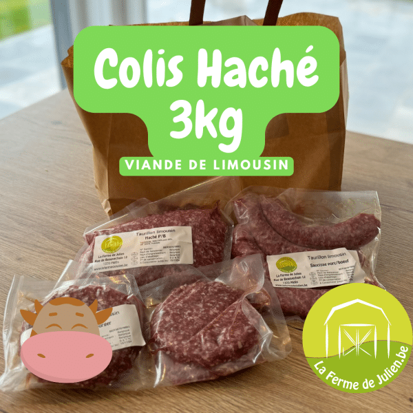 Limousin - Le Colis Haché de 3kg