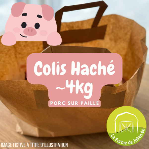 Porc - Colis Haché 4kg