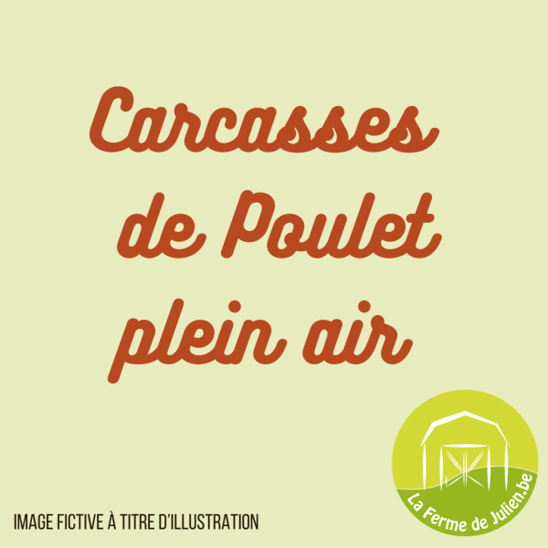 Nos Carcasses de poulet